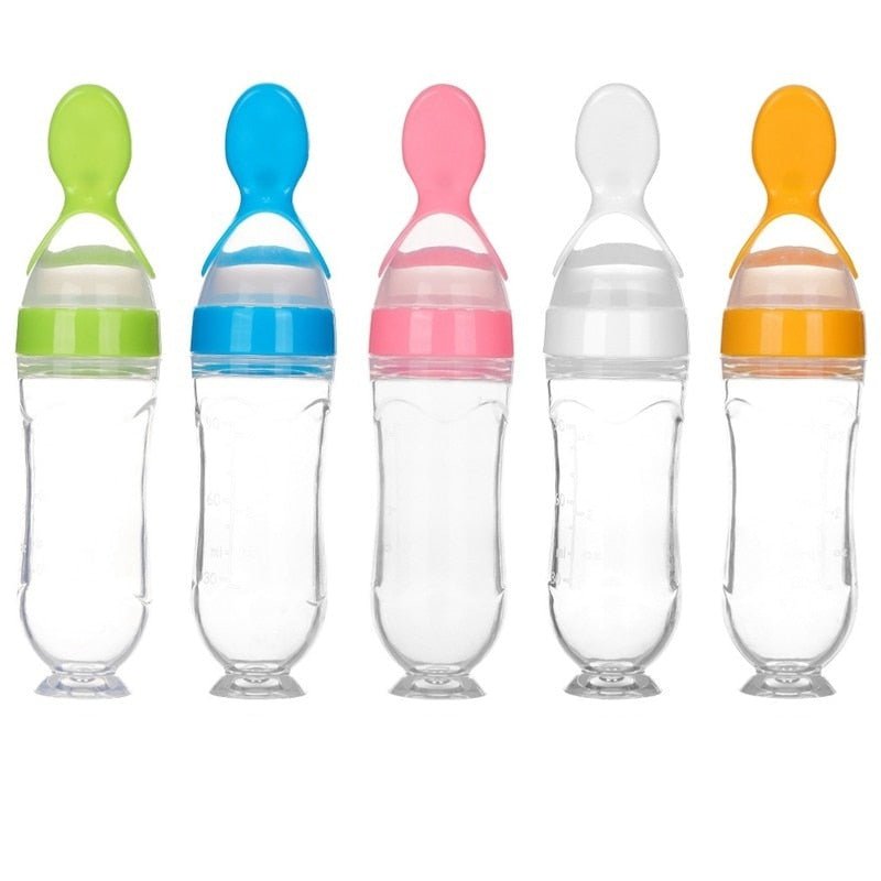 Biberon avec cuillère pour nouveau-né | EasyBottle™ - BENISHOP BABY